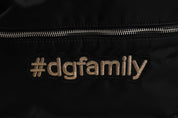 Dolce & Gabbana Black Nylon Backpack