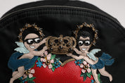 Dolce & Gabbana Black Nylon Backpack