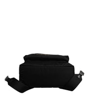 Dolce & Gabbana Black Nylon Backpack