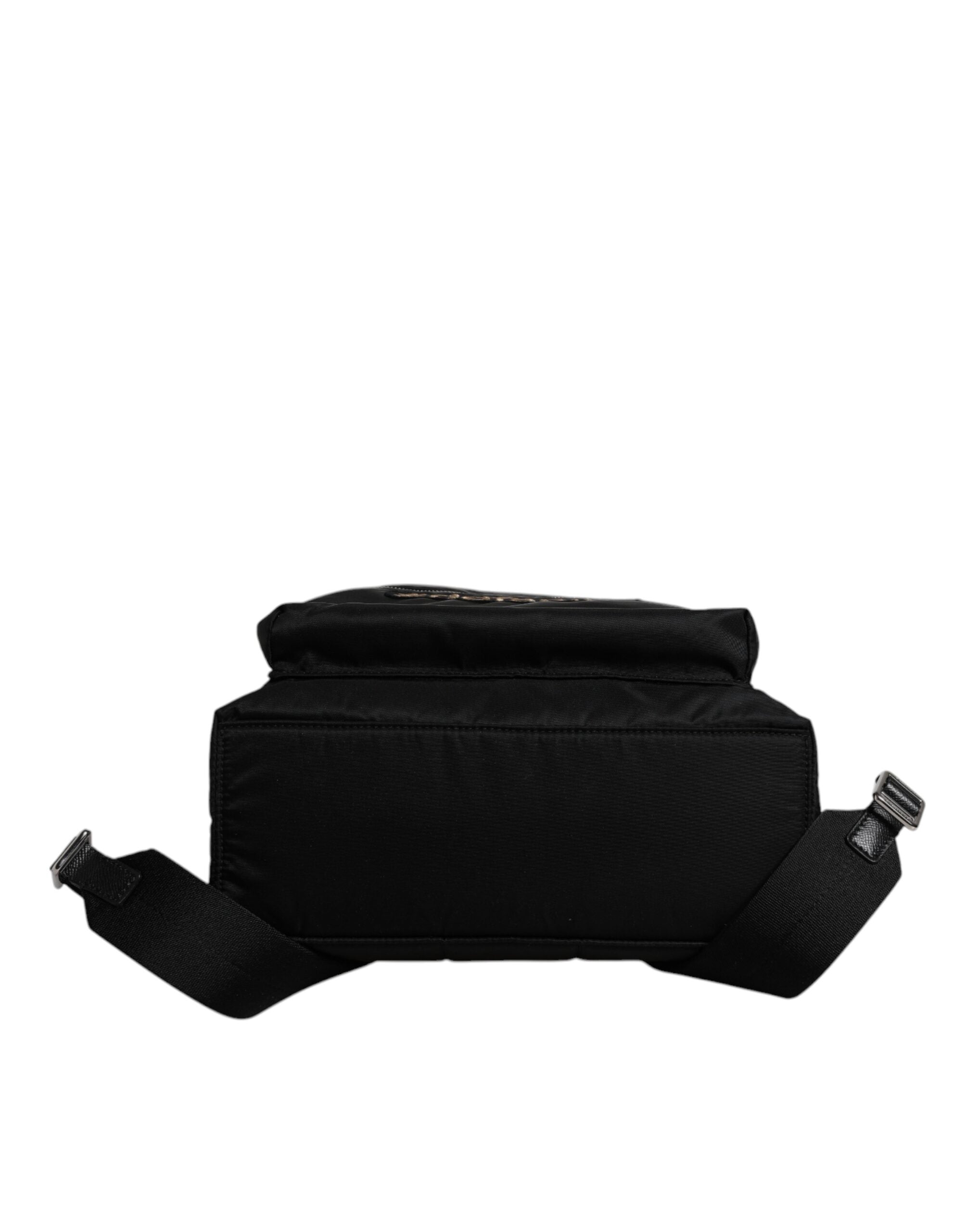 Dolce & Gabbana Black Nylon Backpack
