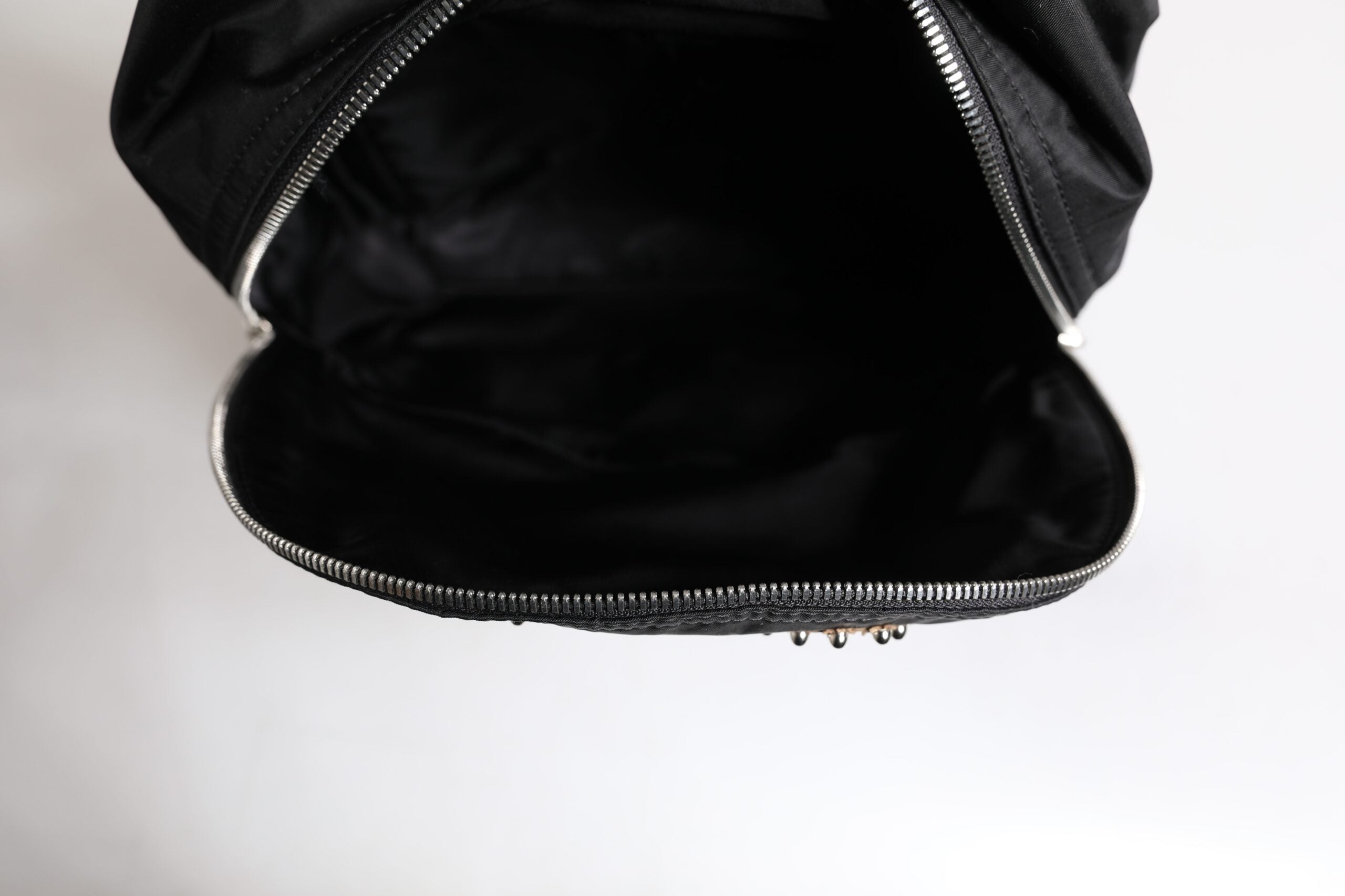 Dolce & Gabbana Black Nylon Backpack