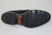 Dolce & Gabbana Black Leather Derby Shoes