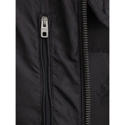 Black Cotton Jackets & Coat