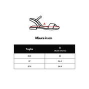 Red Viscose Ballet Flat