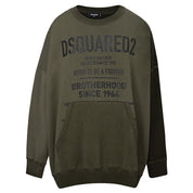 Green Cotton Hoody
