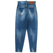 Blue Cotton Jeans Denim