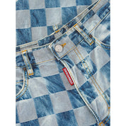 Blue Cotton Relaxed Fit Jean