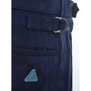 Blue Linen Pant