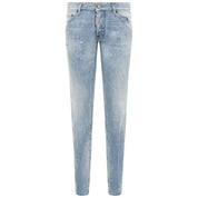 Blue Cotton Men Jeans