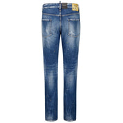Blue Cotton Men's Slim-Fit Jean