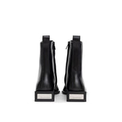 Black Leather Boot