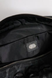 Dolce & Gabbana Black Gray Leopard Belt Bag