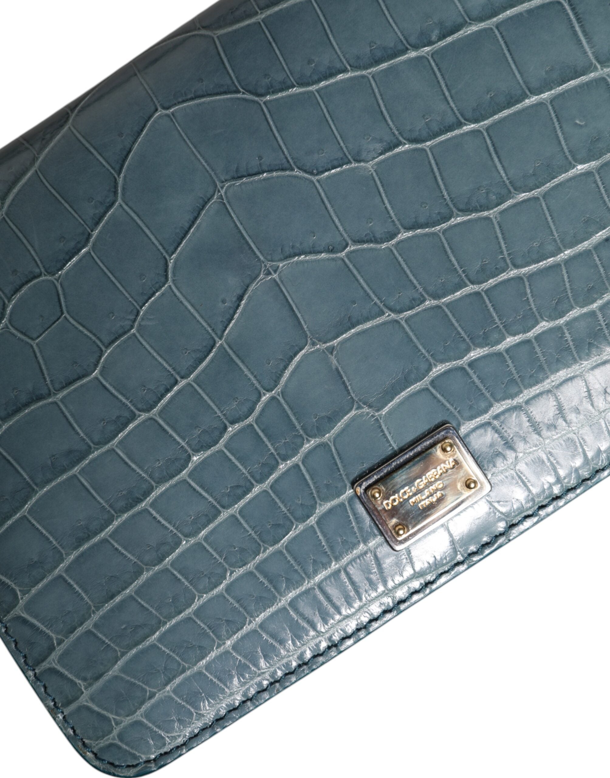 Grön exotiskläder DG-plakett crossbody minitask