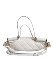 Dolce & Gabbana White Polyester Belt Bag