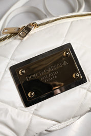 Dolce & Gabbana White Polyester Belt Bag