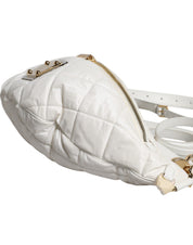 Dolce & Gabbana White Polyester Belt Bag