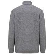 Gray Cashmere Turtleneck