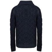 Blue Cashmere Cardigan