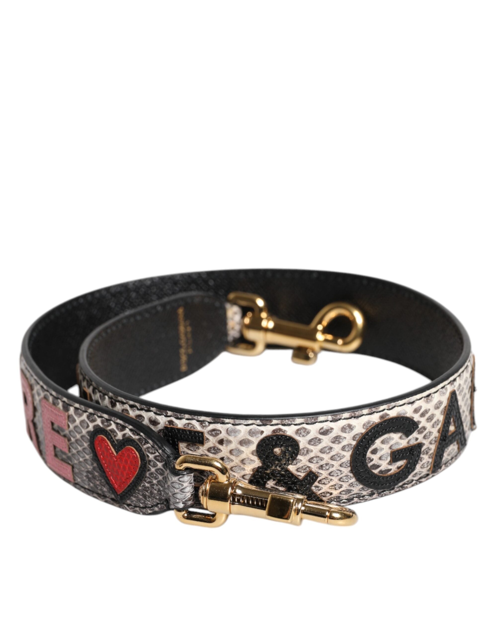 Dolce & Gabbana Multicolor Ayers & Calf Shoulder Strap