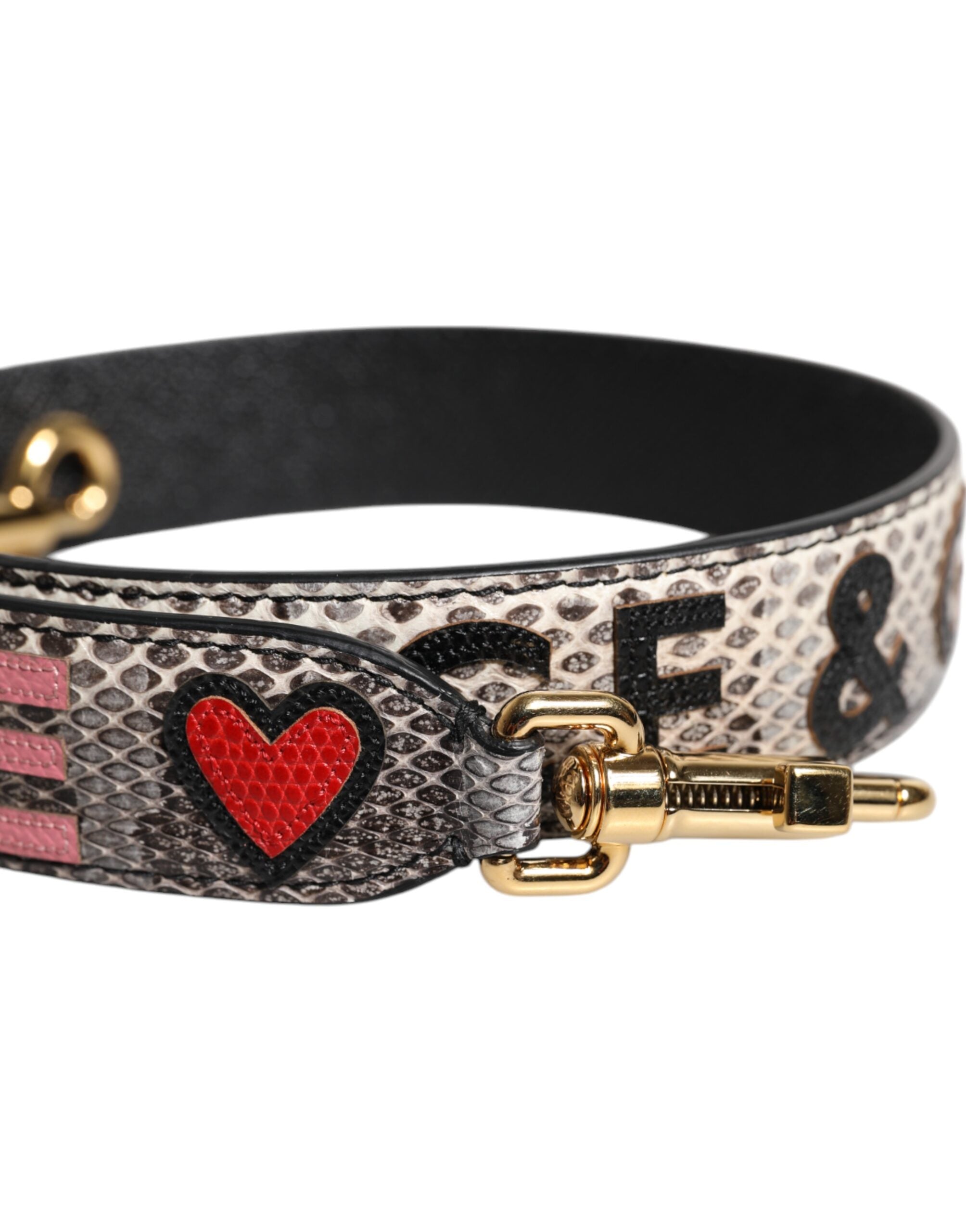 Dolce & Gabbana Multicolor Ayers & Calf Shoulder Strap