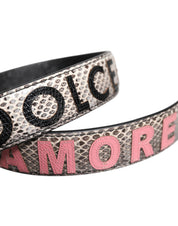 Dolce & Gabbana Multicolor Ayers & Calf Shoulder Strap