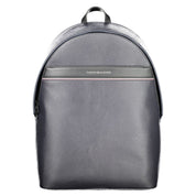 Tommy Hilfiger Blue Polyurethane Backpack