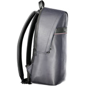 Tommy Hilfiger Blue Polyurethane Backpack
