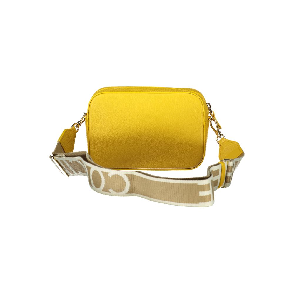 Coccinelle Giallo Leather Handbag