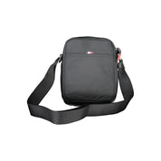 Tommy Hilfiger Black Recycled Polyester Shoulder Bag