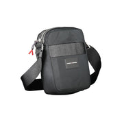 Tommy Hilfiger Black Recycled Polyester Shoulder Bag