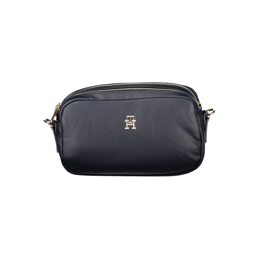 Tommy Hilfiger Blue Polyester Shoulder Bag