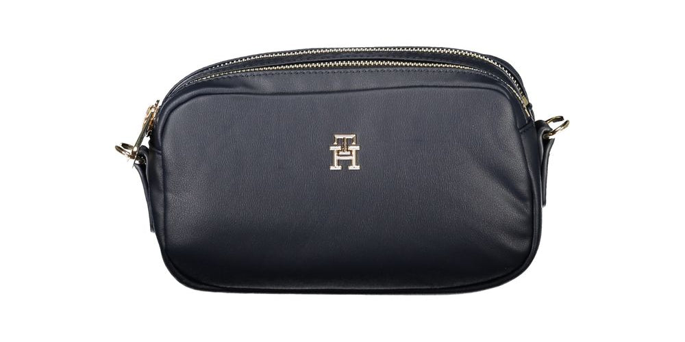 Tommy Hilfiger Blue Polyester Shoulder Bag