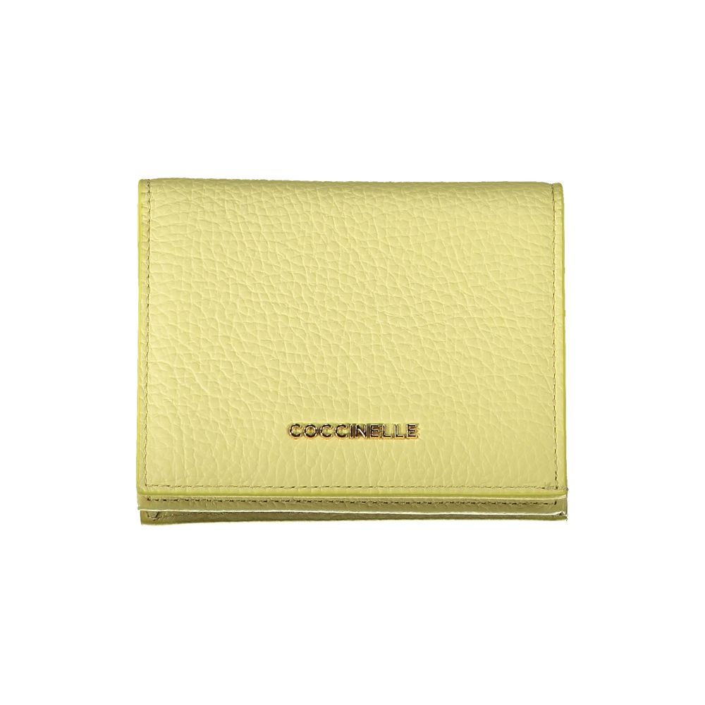 Coccinelle Giallo Leather Wallet
