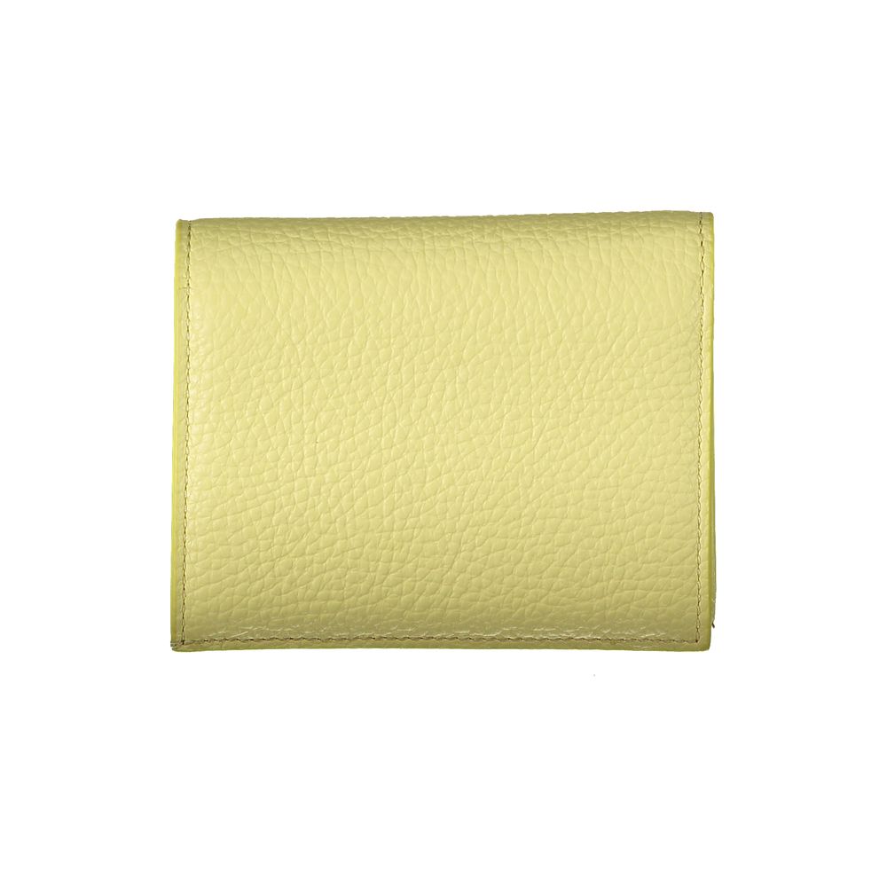 Coccinelle Giallo Leather Wallet