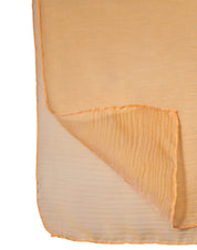 Orange Rektangulär Silkessjal