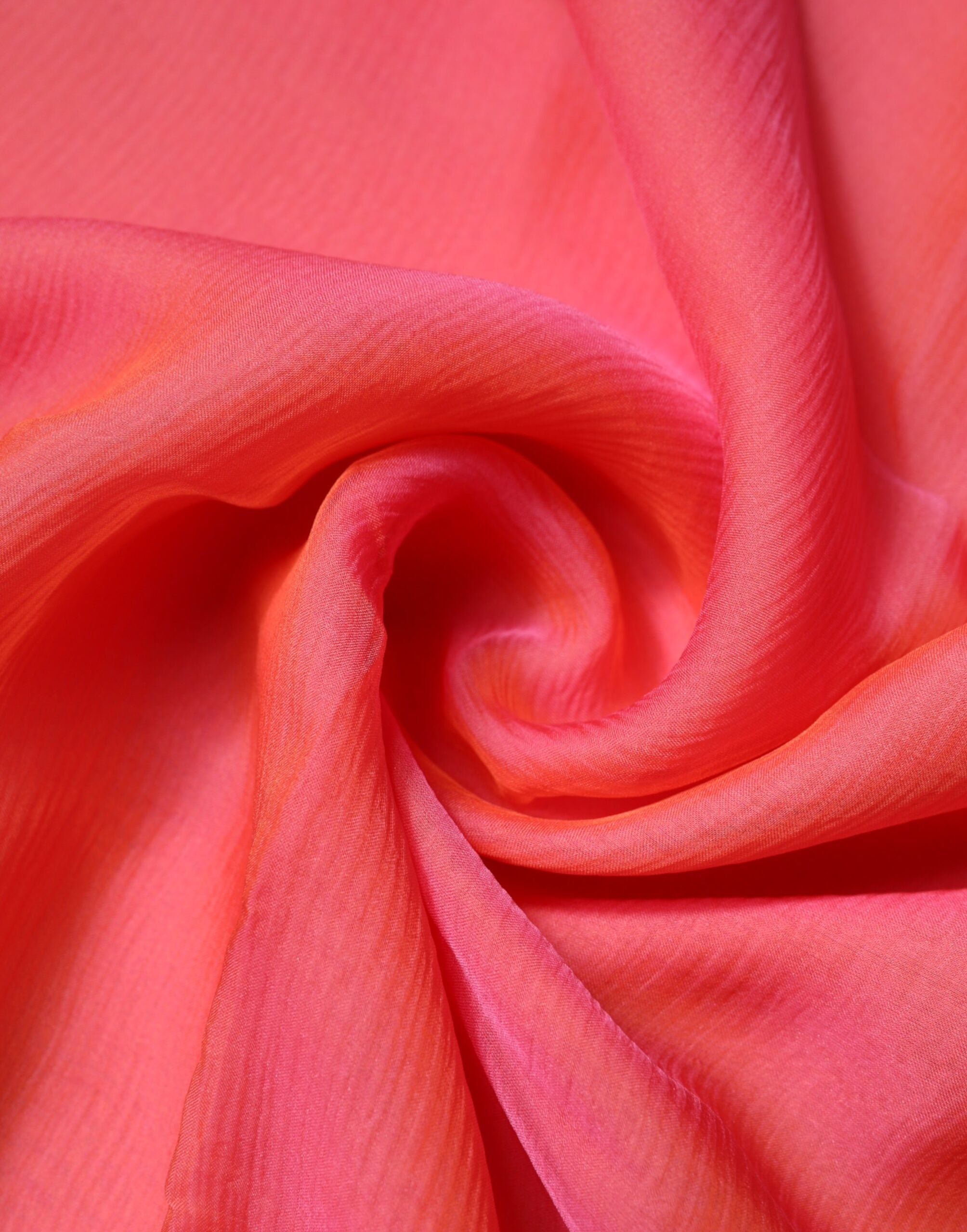 Rosa sidenrektangelhalsduk för kvinnor