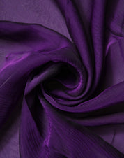 Lila rektangulär silkessjal