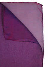 Lila rektangulär silkessjal