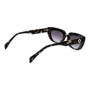 Maje Black Acetate Cat Eye Sunglasses