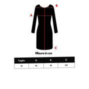 Black Viscose Long