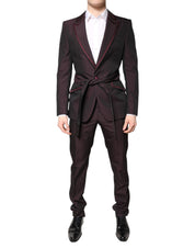 Maroon Single Breasted Formal 2 Piece Suit