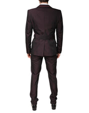 Maroon Single Breasted Formal 2 Piece Suit
