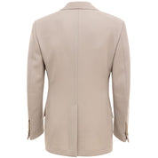 Beige Wool Blazer