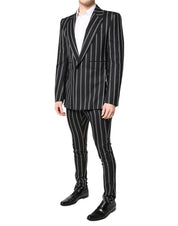 Black Striped SICILIA Formal 2 Piece Suit