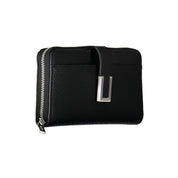 Calvin Klein Nero Polyester and Polyurethane Wallet