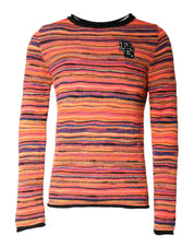 Multicolor Wool DGLogo Knit Pullover Sweater