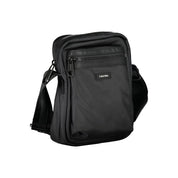Calvin Klein Black Recycled Polyester Shoulder Bag