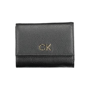 Calvin Klein Black Polyurethane Wallet