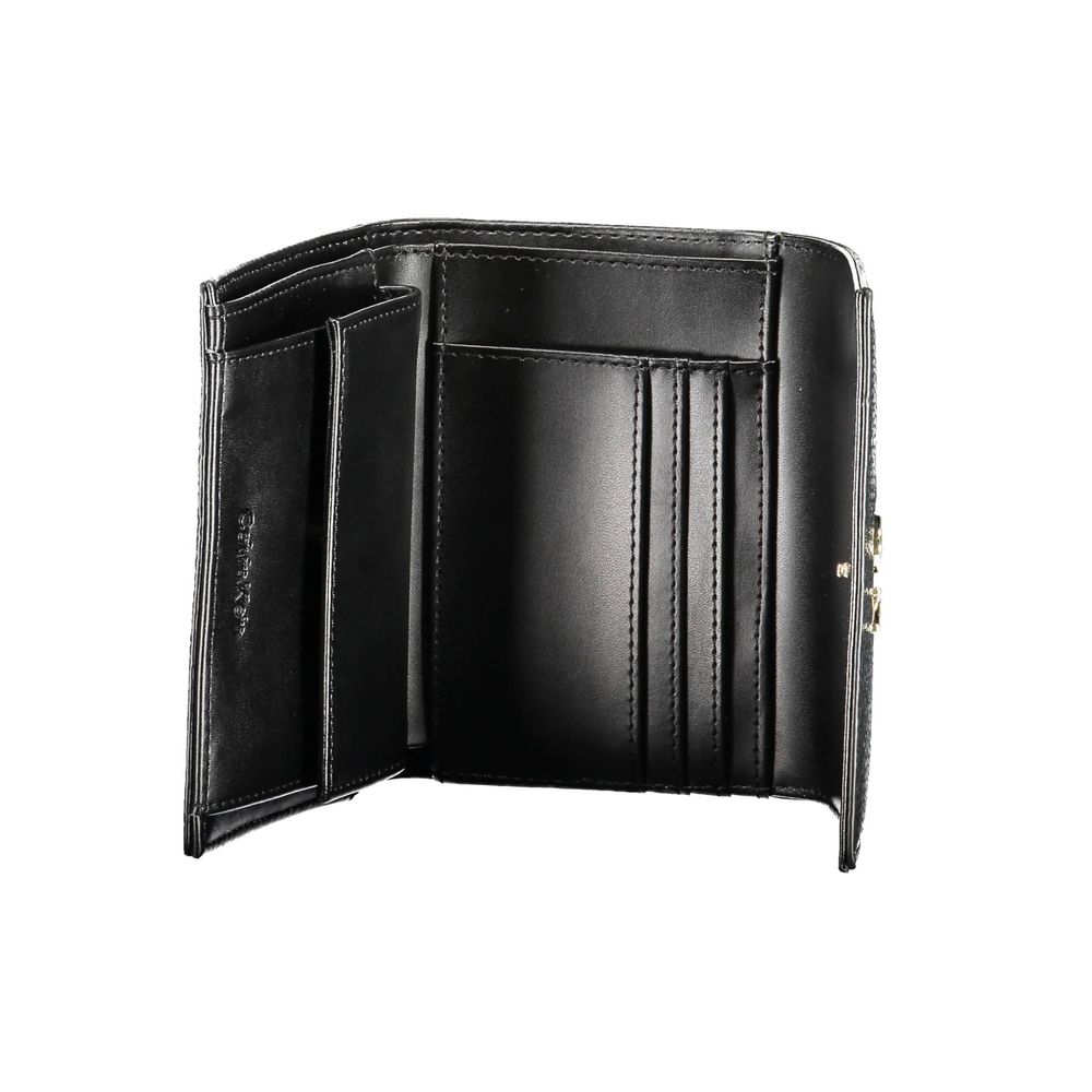 Calvin Klein Black Polyurethane Wallet