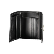 Calvin Klein Black Polyurethane Wallet